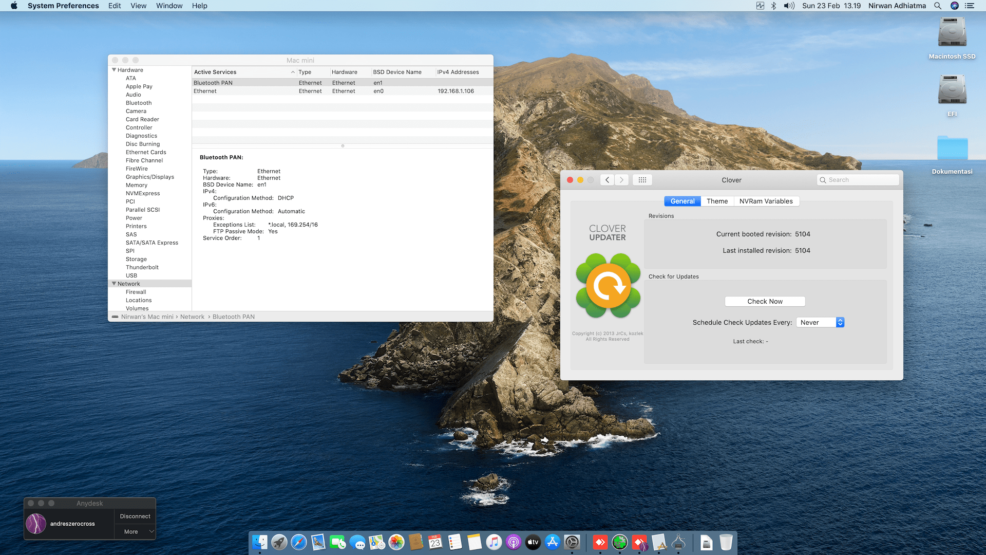 Intel NUC8i3BEH [CoffeeLake   Intel Irish Graphics 655] 9